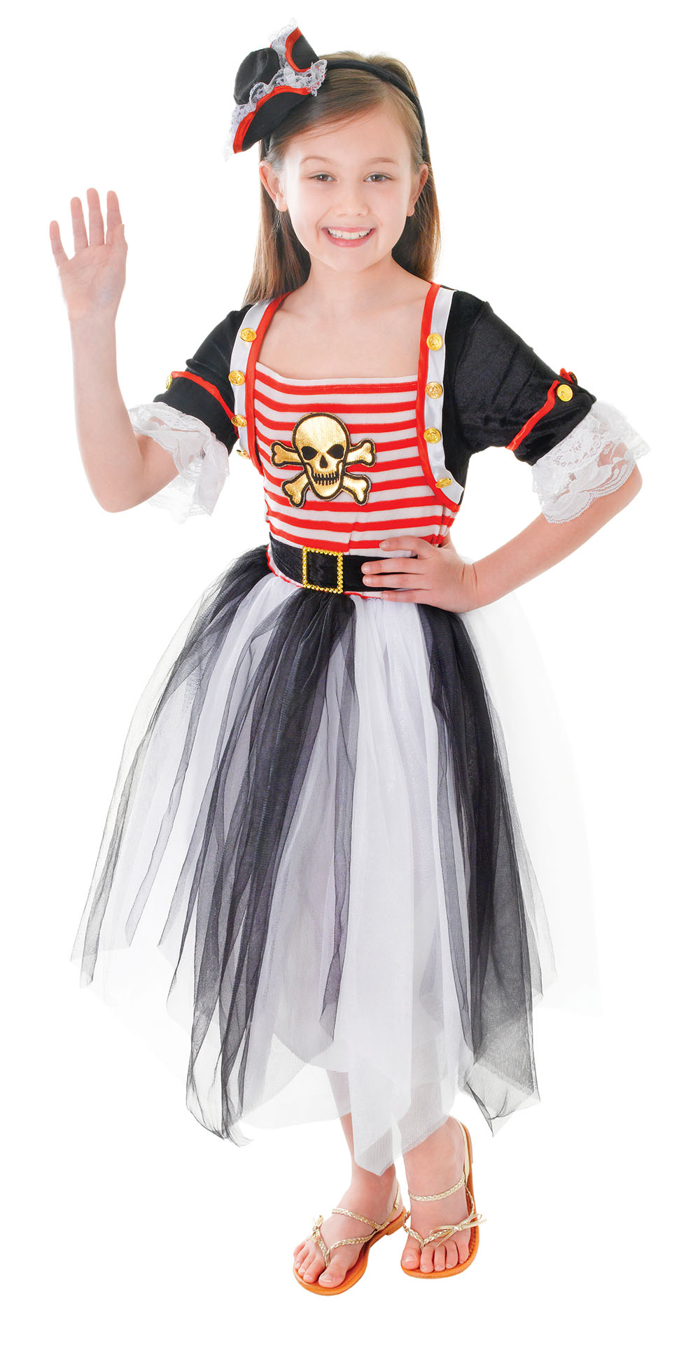 Pirate Princess Dress + Headband (S)